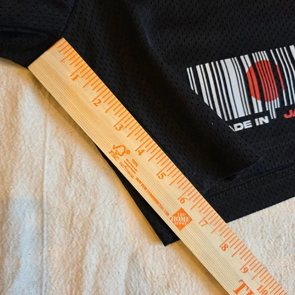 Made in Japan Barcode Mesh Gym Shorts Los Angeles Apparel Small